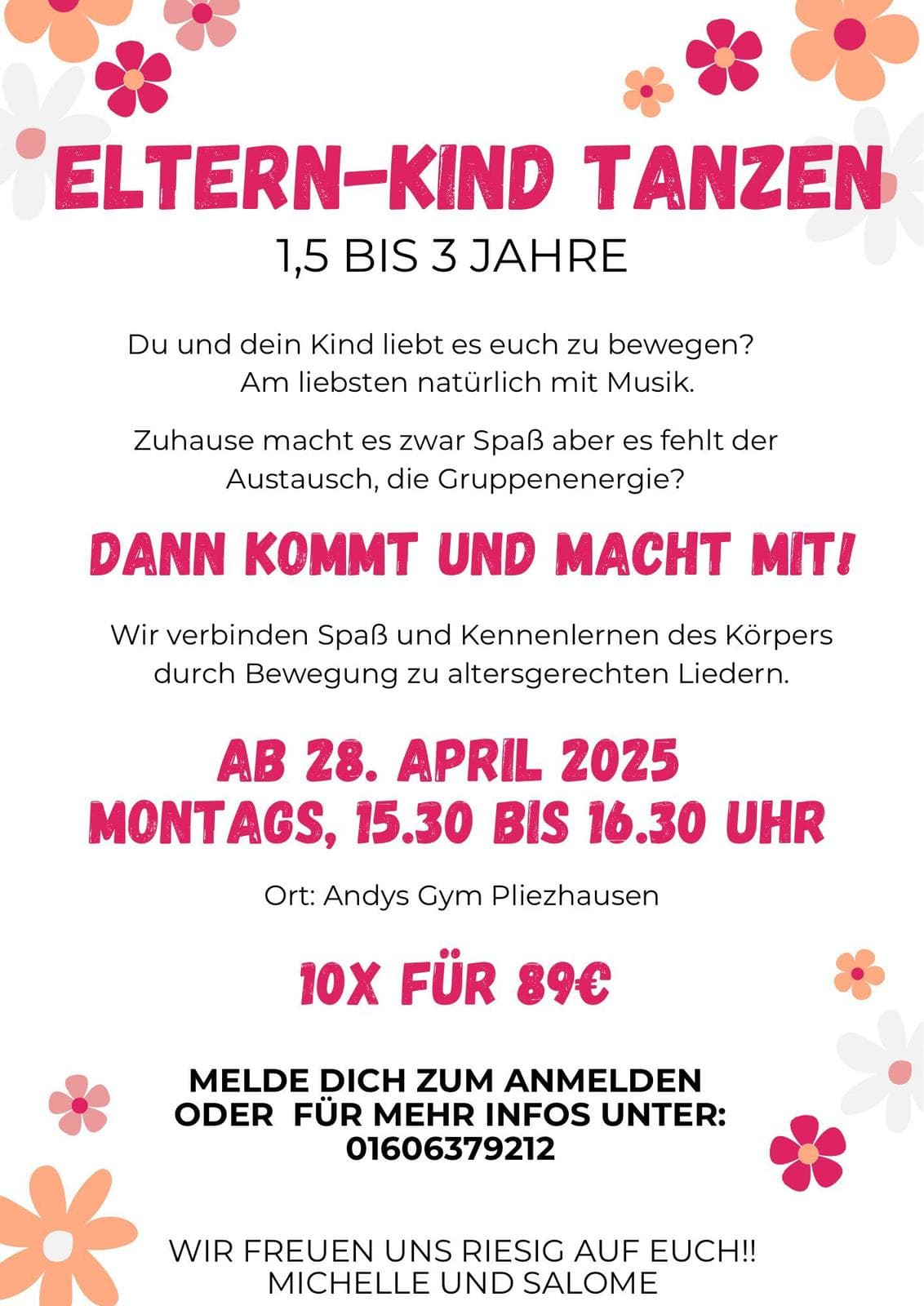 Eltern Kind tanzen